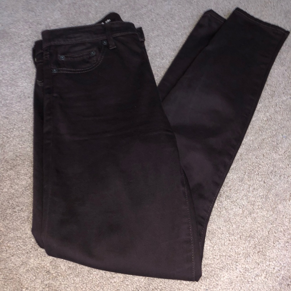 GAP Eggplant Purple high waist Skinny Jeans - 28